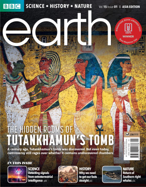 BBC Earth Magazine: The Hidden Rooms of Tutankhamun's Tomb (Vol.15 Issue 1)